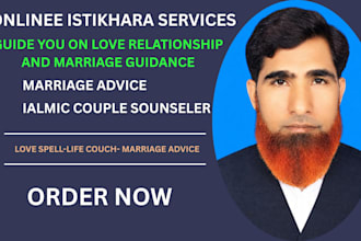 provide spiritual relationship guidance and love marriage advice with istikhara