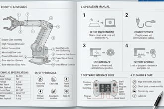 create product line art technical illustrations and exploded views