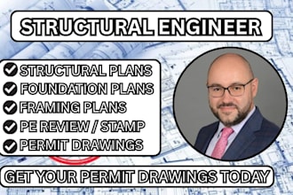 structural engineer premit drawing engineer stamp mssachusetts ilinois
