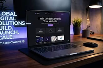 design a professional website for your business or trade