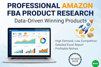 do professional amazon fba product research and hunting