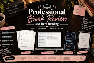 read and provide a thoughtful review of your book