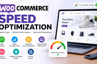 optimize woocommerce website speed and fix core web vitals