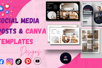 creative editable canva template ig post design branding kit for attarctive feed