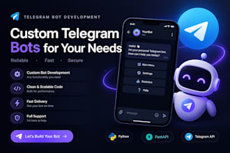 make a quality telegram bot