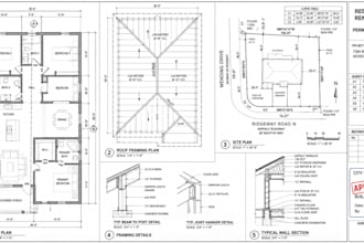 florida structural framing plans for residential construction city permits