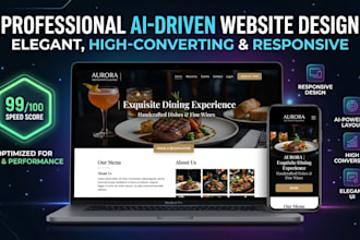 design a high converting website prototype using wordpress or ai