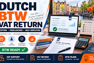 file netherlands btw vat return for zzp, freelancers and self employed