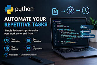 create simple python scripts to automate tasks