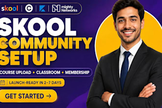 skool community skool community setup skool online course manage skool community
