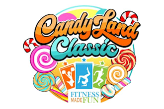 design a professional candy logo for your business