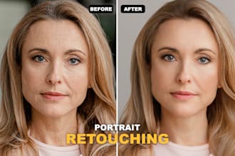 retouch portraits and headshots naturally in photoshop