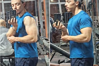 create a customized gym workout and diet plan for you