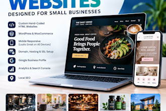 design and build a website for your small business
