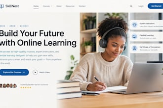 build wix academy website squarespace online training institute website