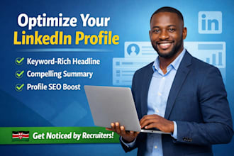 optimize your linkedin profile , jobs, and personal branding