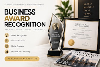 get your business award recognition