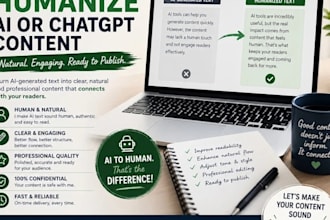 manually rewrite, edit and humanize ai chatgpt content