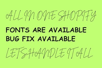 do shopify font installation shopify store expert