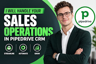 handle your sales operation in pipedrive crm