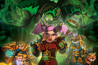 make vector artwork of your world of warcraft characters