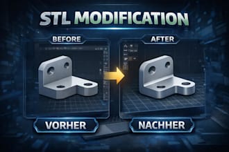 edit and modify your stl 3d model files