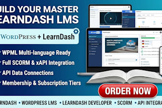 build learndash wordpress lms with wpml scorm xapi and api integration