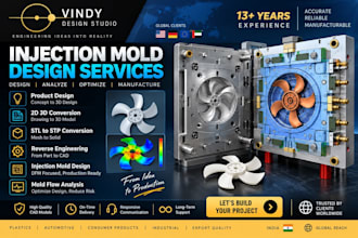 provide injection mold design and manufacturing