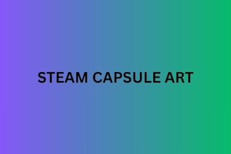 do steam capsule art illustration