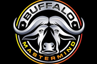 design unique buffalo logo with free source files