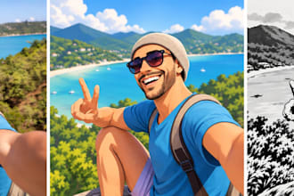 take your photos and convert them to stylized art