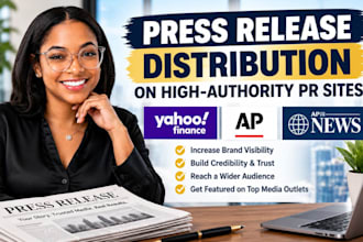 do press release distribution on high authority pr sites yahoo finance apnews