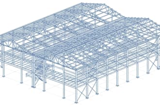 design steel structures, peb, warehouses, sheds, and mezzanine floors