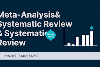 do a systematic review and meta analysis with prisma and forest plots