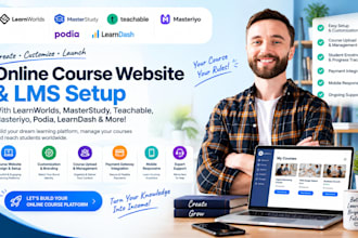 learnworlds course masterstudy teachable masteriyo lms podia website learndash