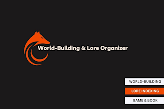 audit and structure the worldbuilding, lore, and mechanics for your game or book
