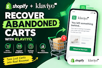 recover shopify abandoned carts with klaviyo
