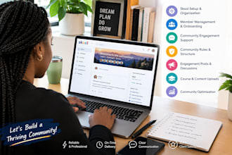 manage your skool setup, skool member management, skool engagement course upload