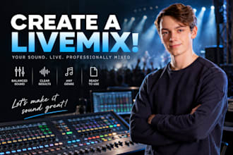 turn your live multitrack into a professional live mix