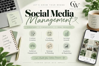 create engaging social media posts