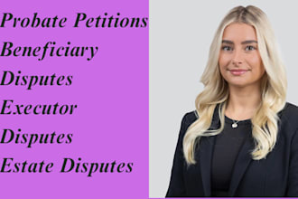 probate lawyer for beneficiary disputes, estate distribution, trusts in ca,ny,tx