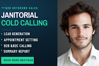 janitorial cold calling, cold calling, janitorial cleaning services, cold call