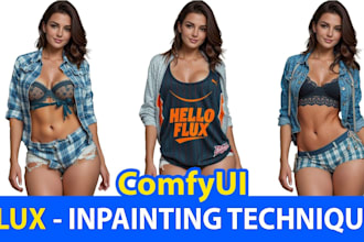 train ai influencer flux lora model for comfyui workflow nsfw or sfw