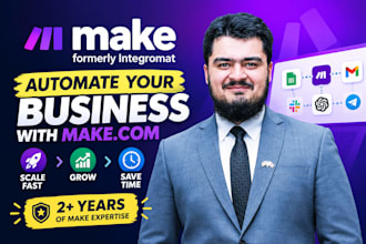build a make com ai automations and integrations