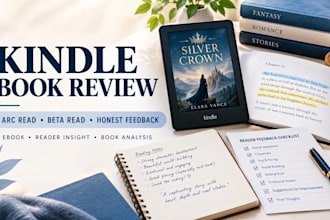 beta read your kindle books and ebooks with honest review
