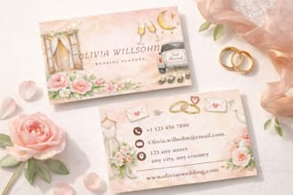 design a professional and modern business card