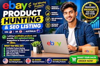optimize ebay listings and write product description