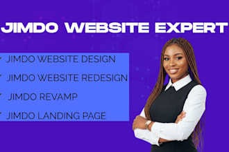 jimdo website redesign jimdo landing page jimdo expert