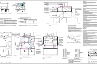 create UK building control and planning permission drawings
