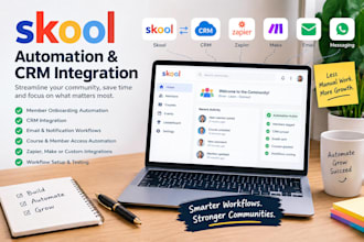 automate automated skool automation, skool crm integration, for community owners